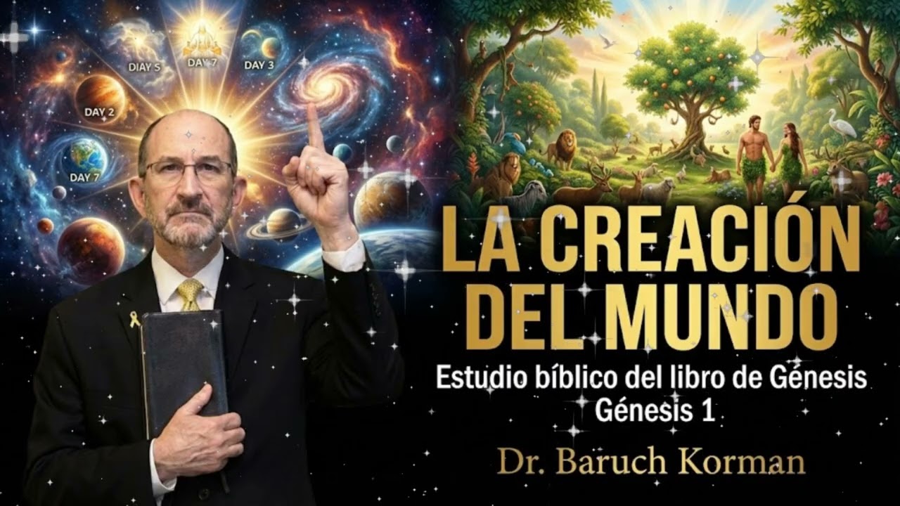 LA CREACIÓN DEL MUNDO - Estudio bíblico del libro de Génesis Génesis 1 - Dr. Baruch Korman