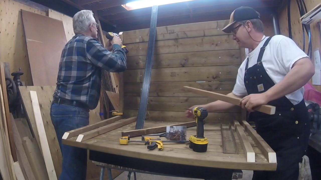 #23 Kubota B2601 Compact Tractor Homemade Carry All Build. Part 3  FINAL. outdoor channel.