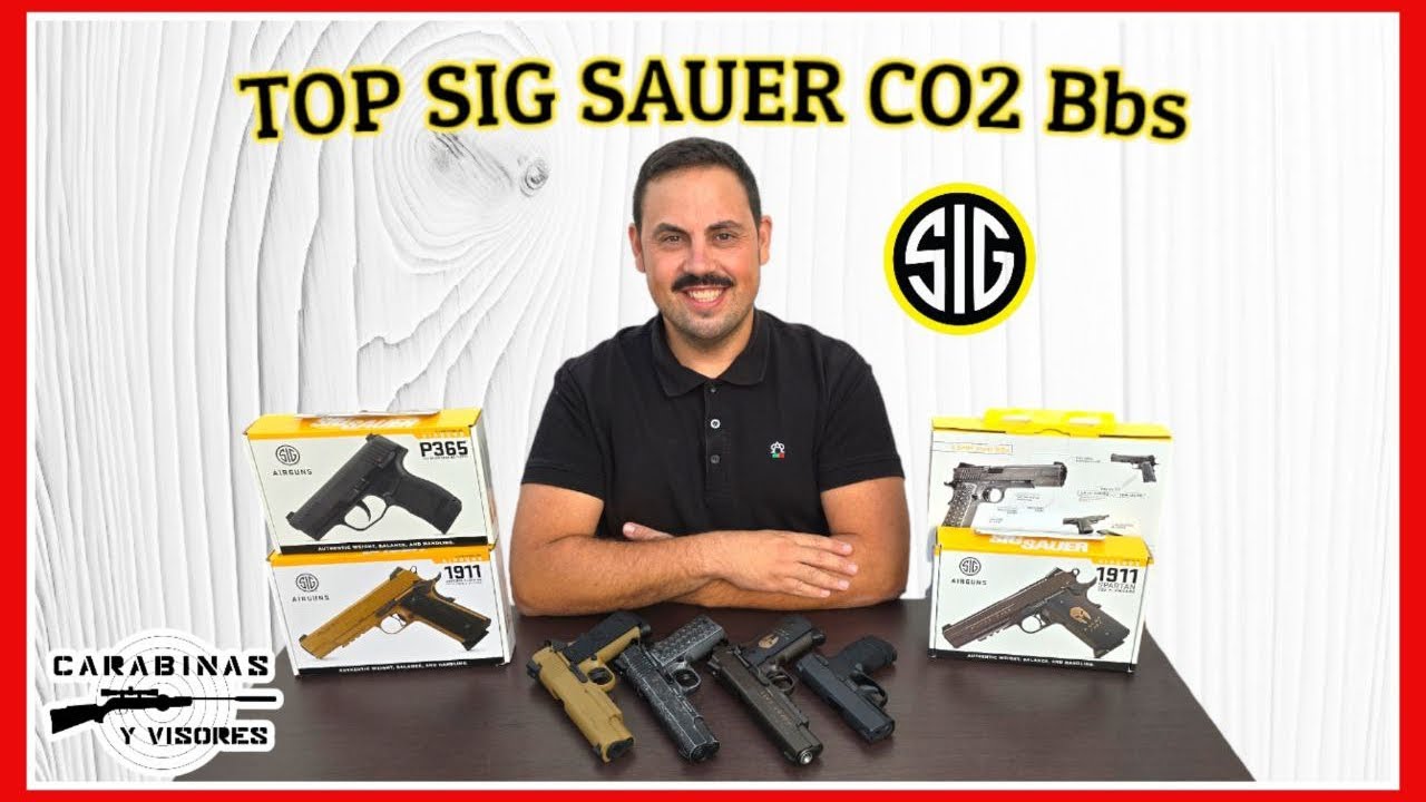 Top Pistolas 2024 Sig Sauer 4.5m co2 bbs