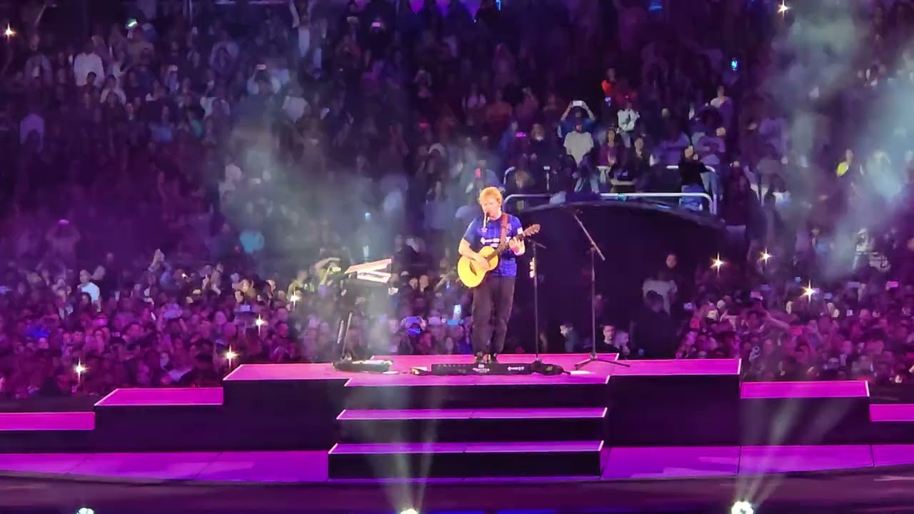 Ed Sheeran - Shape of You Live @ Vasil Levski National Stadium, Sofia, Bulgaria 31.08.2024