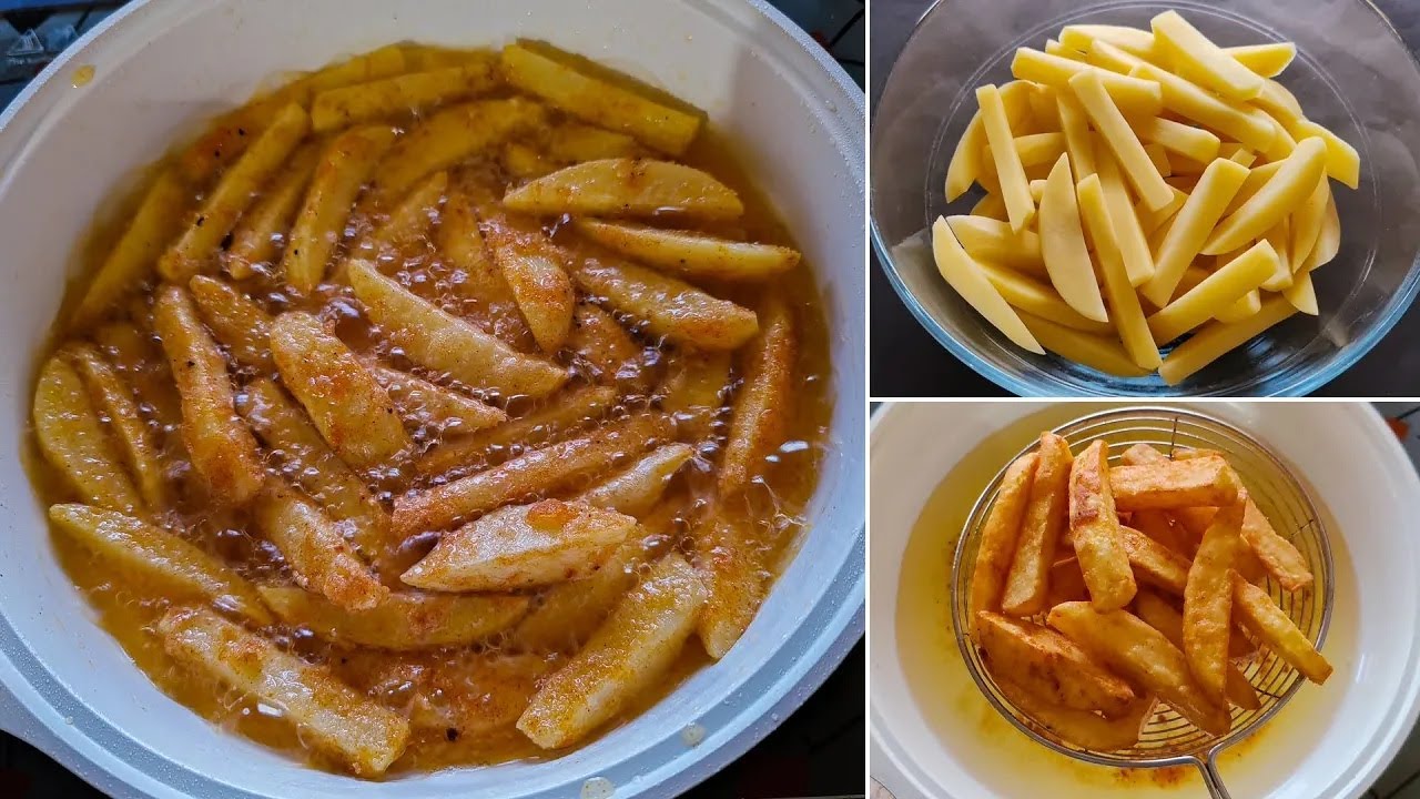 How to Make French Fries At Home! Crispy French Fries At Home Restaurant Quality