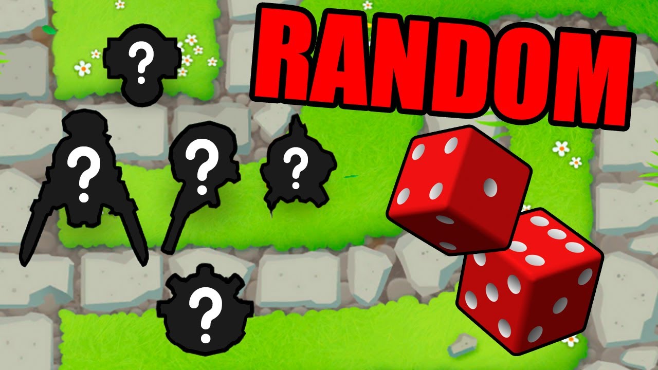 ¿ Puedo llegar a la Ronda 100 solo con Torres ALEATORIAS ?  [Bloons TD 6]