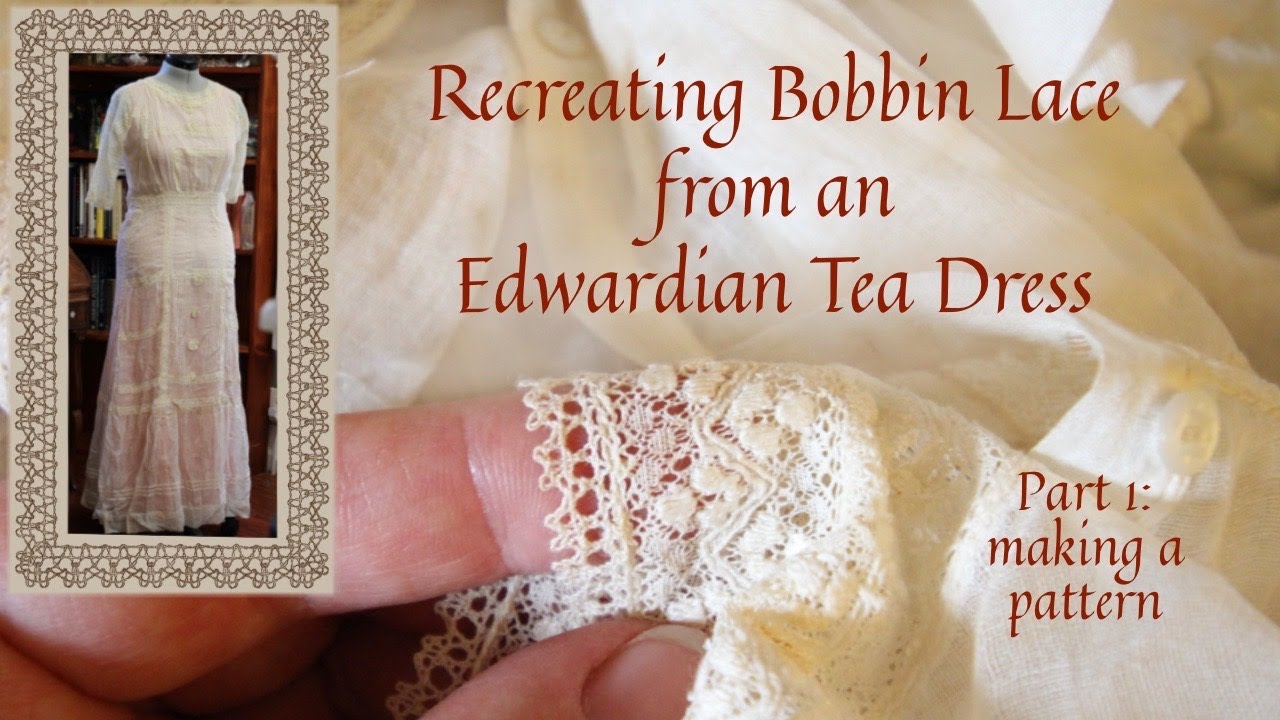 Recreating Antique Bobbin Lace, Part 1 Making A Pattern