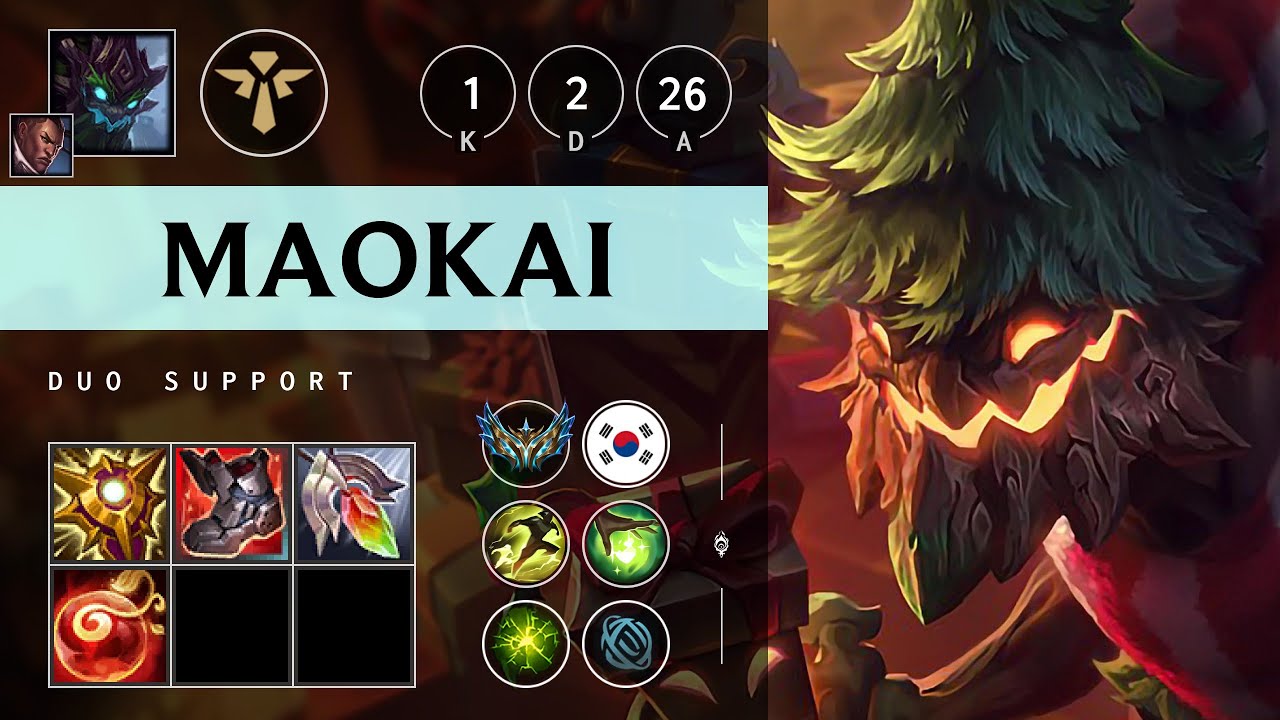 Maokai Support vs Pyke - KR Challenger Patch 25.11