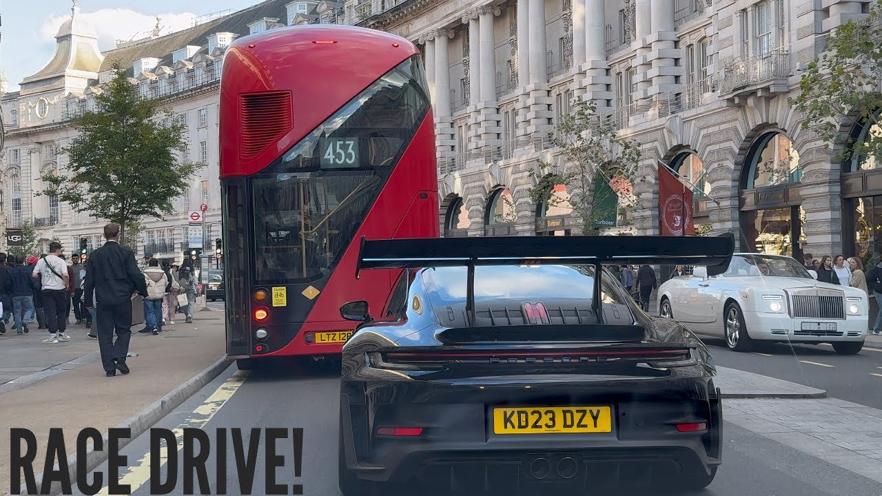 INSANE DRIVE W/ PORSCHE 992 GT3 RS! *Loud Accelerations & Reactions!*