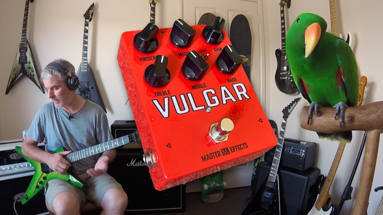 Педаль предусилителя VULGAR от Master Effects (Randall RG100)
