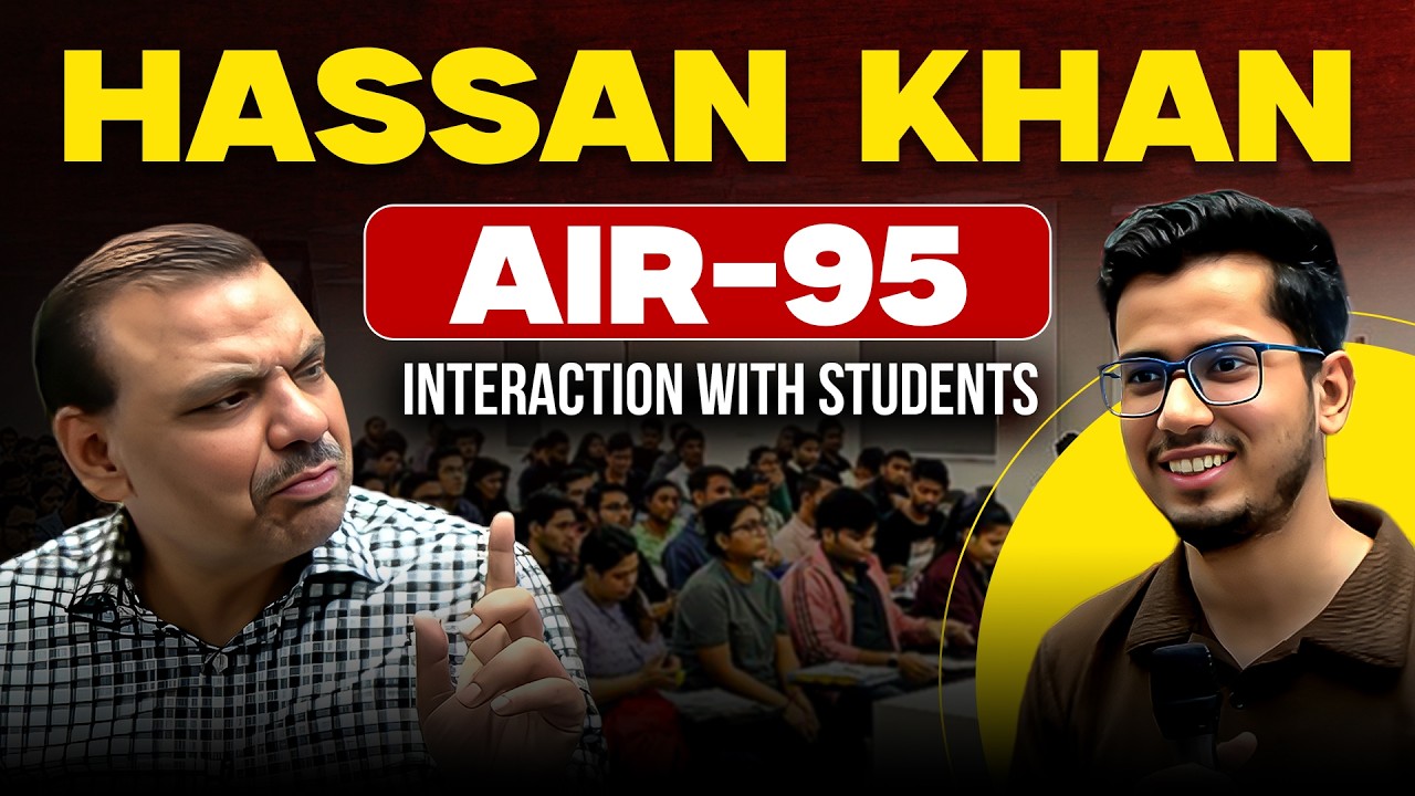 अपने हर Attempt में Interview तक कैसे पहुचे AIR 95 Hassan khan | The Study IAS