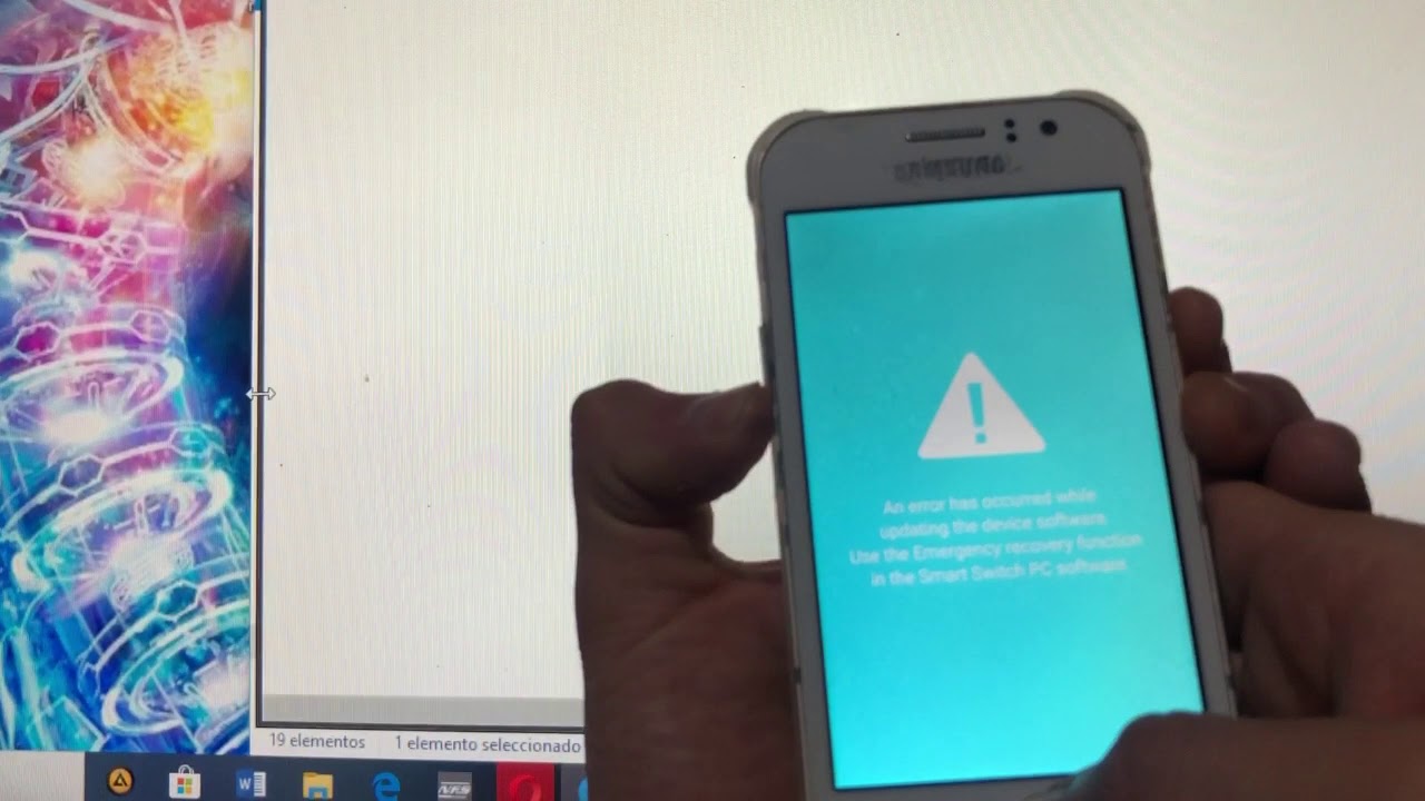 🔴 An Error Has Ocurred While Updating The Device Software Solución  ESPAÑOL
