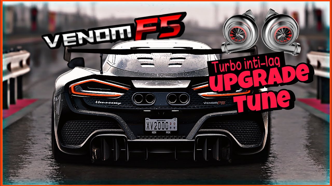 Forza horizon5: HENNESSEY VENOM F5 UPGRADE TUNE [4K] Acceleration+DRAG TUNE