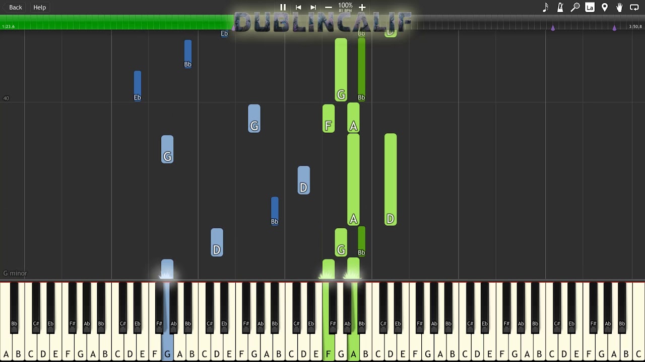 Octopath Traveler - The Frostlands Theme Piano Tutorial Synthesia