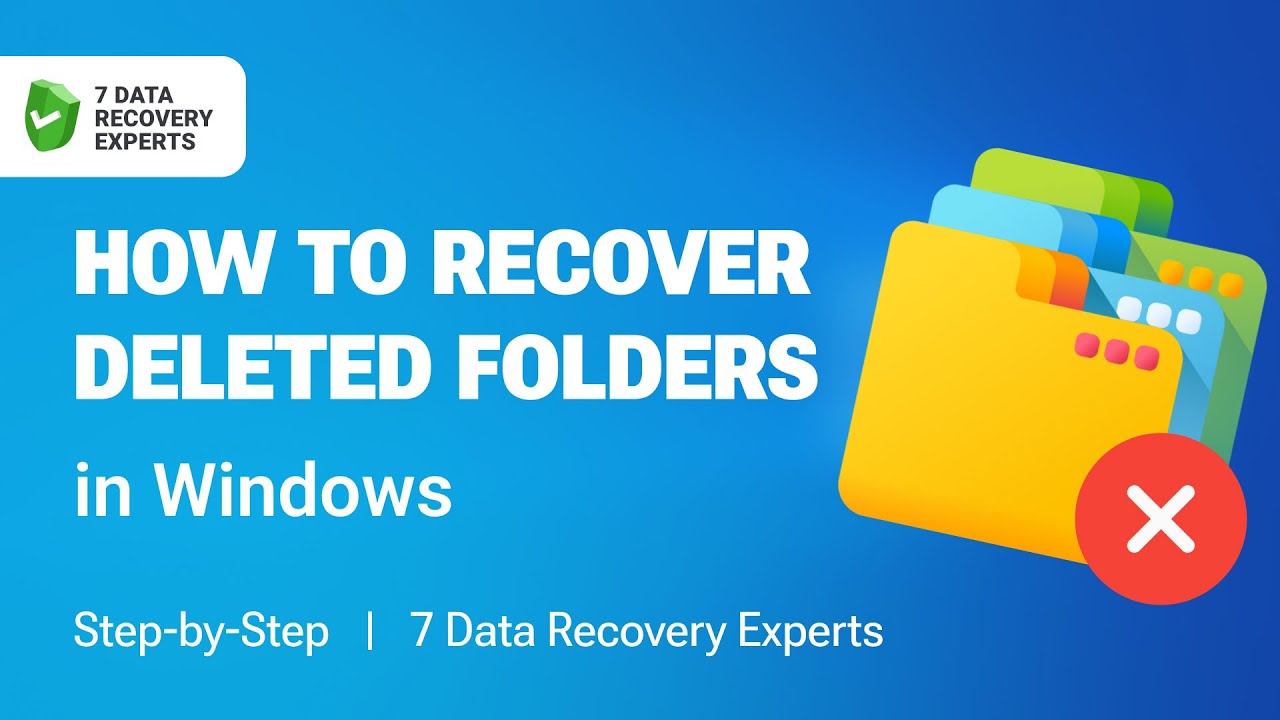 💡 How to Recover Deleted Folders in Windows – Quick & Safe Methods