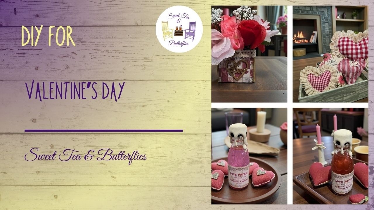 Vintage Valentine Magic: First-of-the-Month Collab DIY Sweetheart Décor