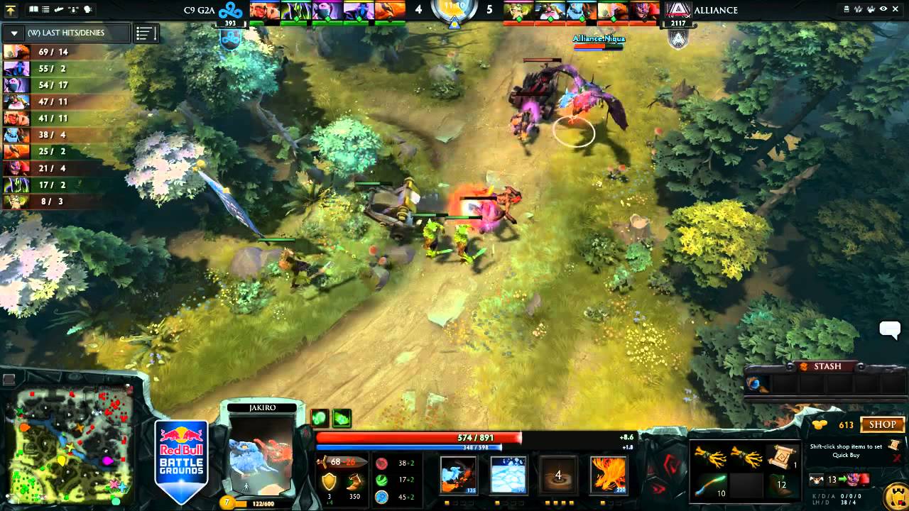 Cloud9 vs The Alliance, RedBull EU Quali LB Round 1