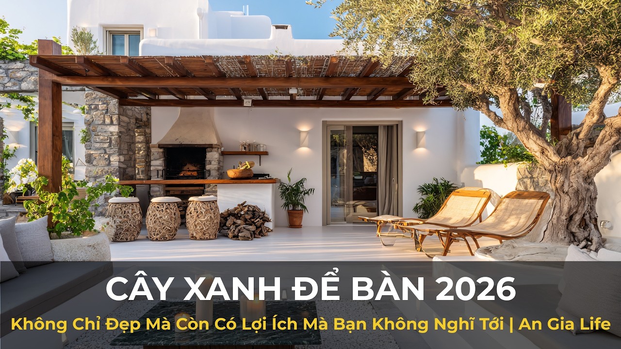 Cây Xanh Để Bàn 2026: Không Chỉ Đẹp Mà Còn Có Lợi Ích Mà Bạn Không Nghĩ Tới | An Gia Life