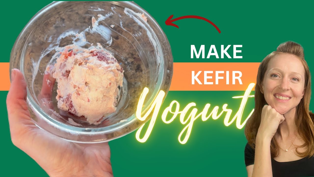 Making Kefir YOGURT From Home 🥛😍