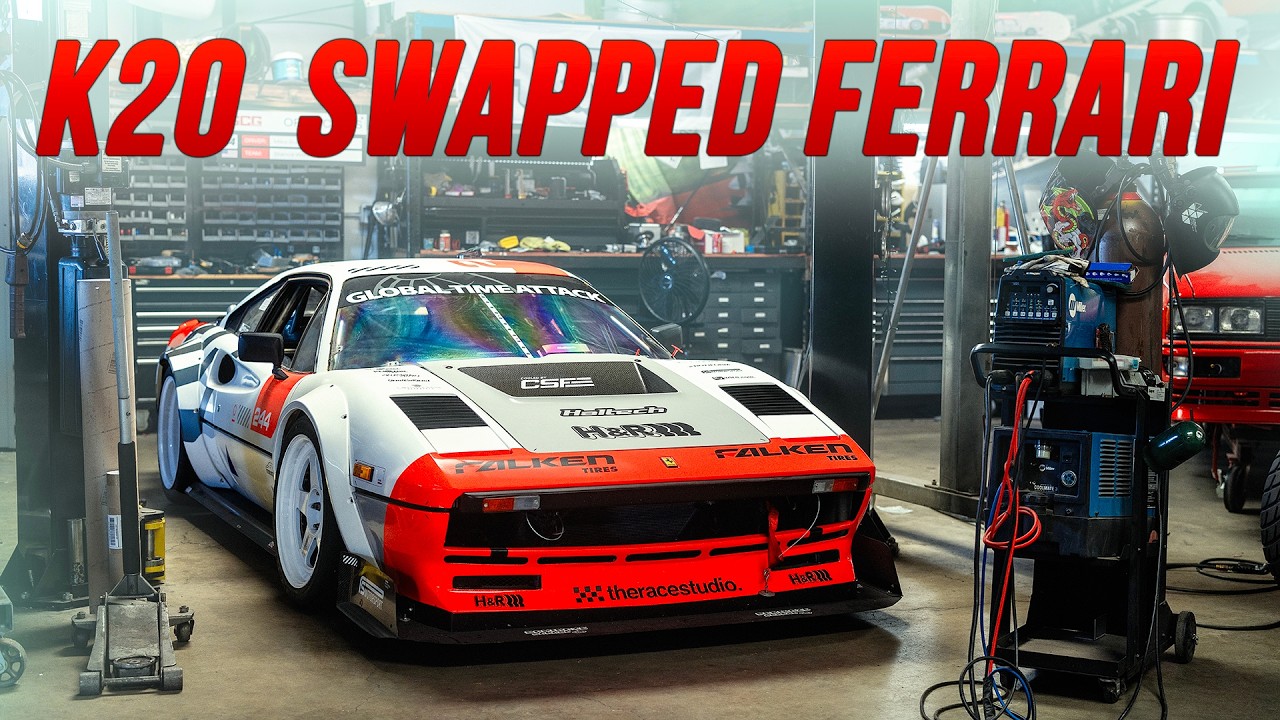 Having a plan is silly - Just build the car. // K20-swapped Ferrari