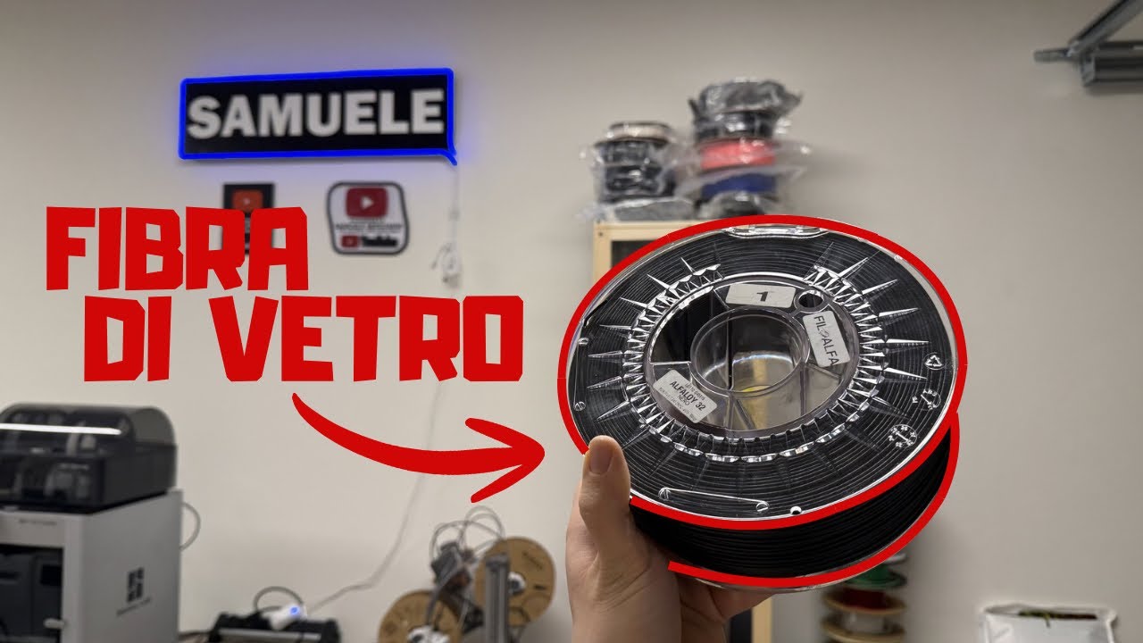 HO STAMPATO IN 3D LA FIBRA DI VETRO! ⚙️ PC-PBT GF! 