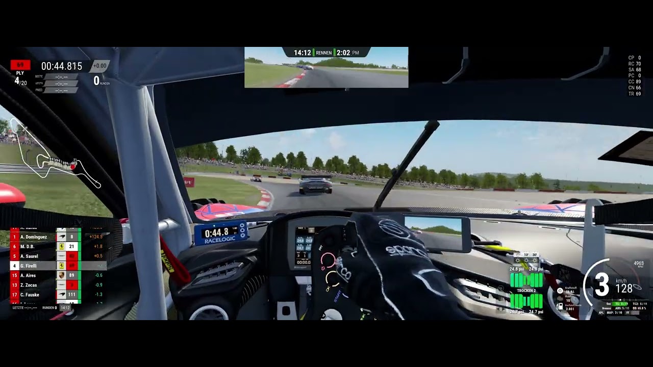 How to drive a race in acc