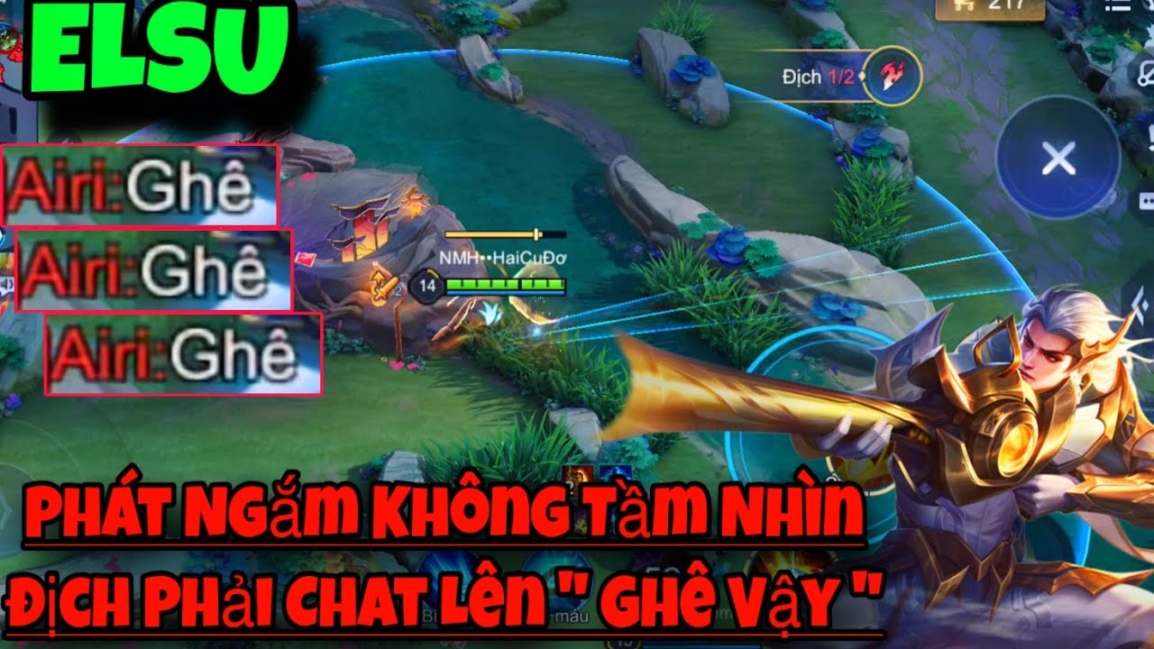ELSU Bắn Không Tầm Nhìn 1 Phát Bốc Hơi Khiến Sát Thủ Địch Thốt Lên “ GHÊ VẬY “