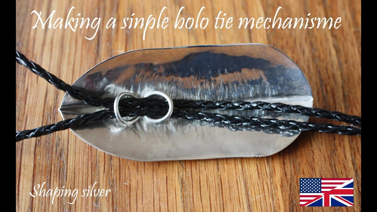 Making a simple bolo tie mechanisme
