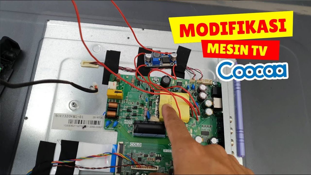 Modifikasi Mesin TV Coocaa Mati Total VLOG189