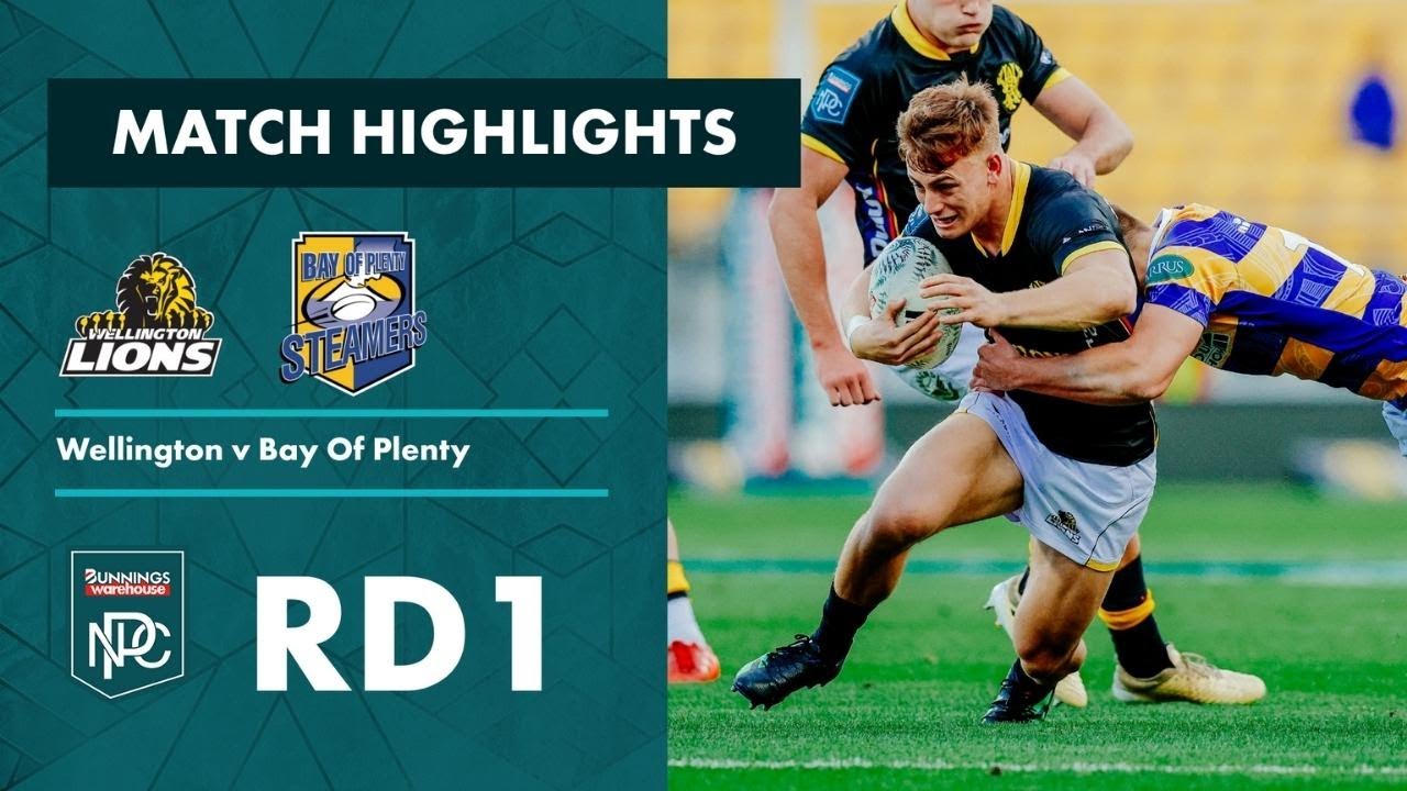 Round 1 Highlights | Wellington v Bay of Plenty | Bunnings NPC 2022