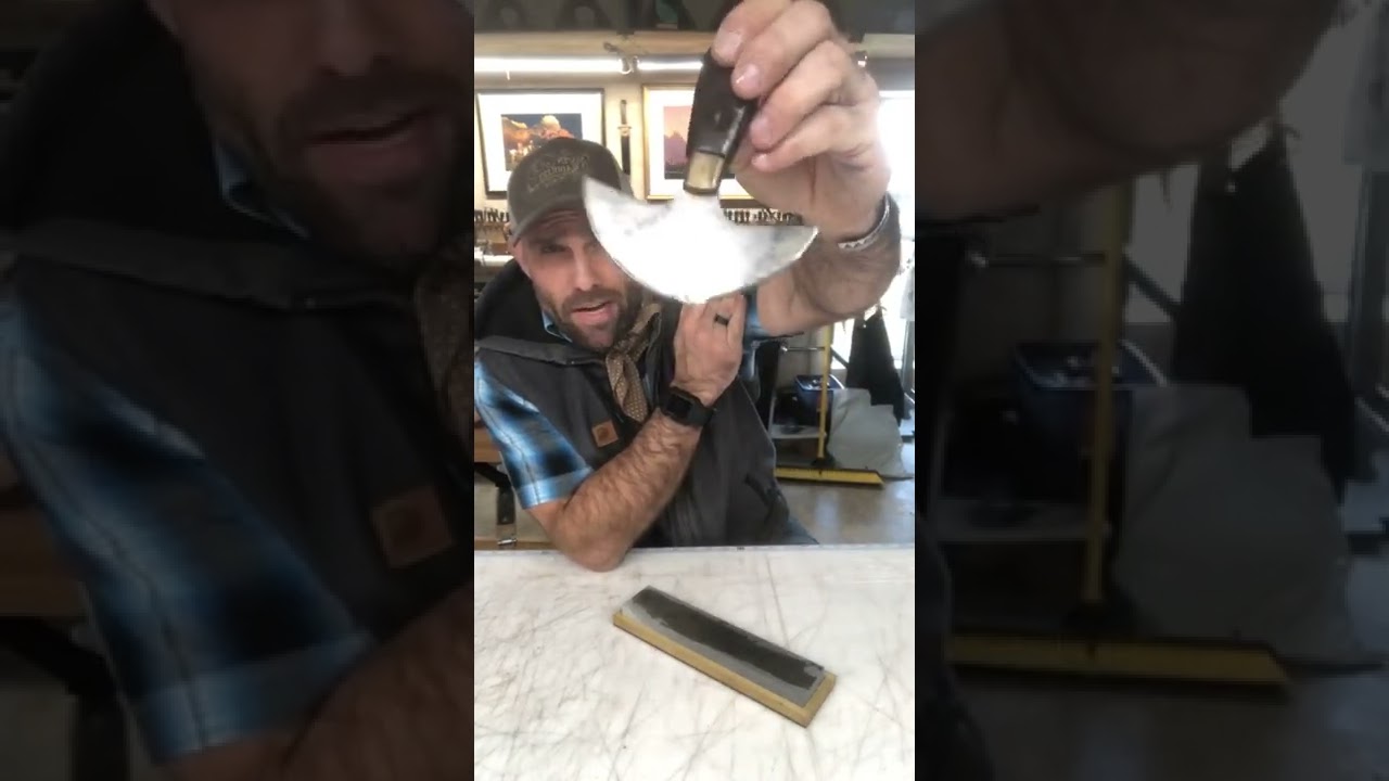 How to Sharpen a Head Knife