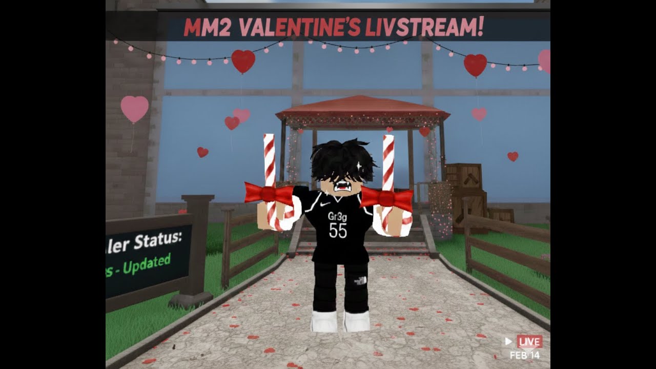 MM2 livestream - valentine's day edition