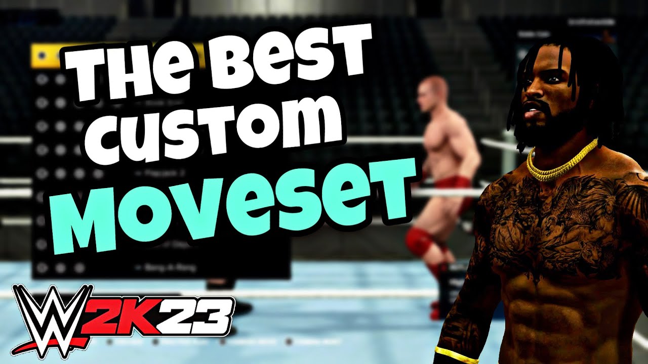 ЛУЧШИЙ НАБОР ПРИЕМОВ НА WWE2K23!!!
