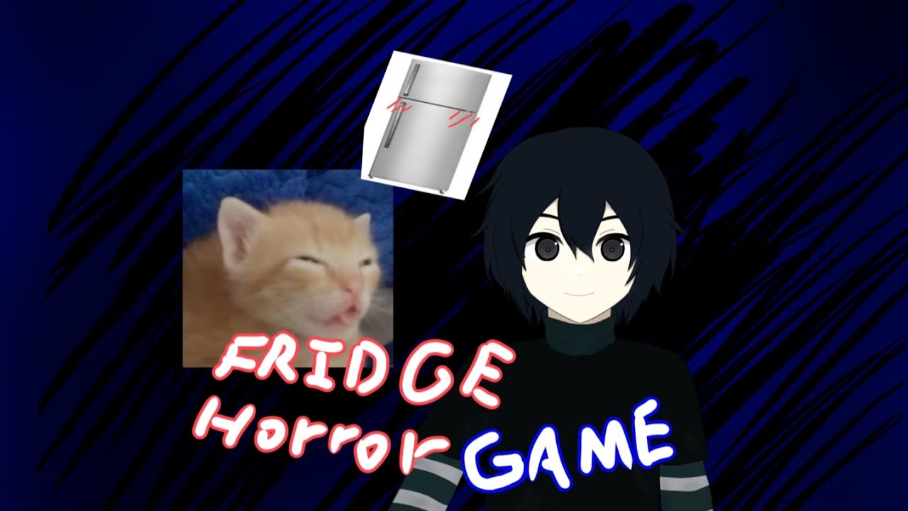 My first horror gameplay (⁠ ⁠╹⁠▽⁠╹⁠ ⁠)  (Png vtuber) [Fridge Horror Game]