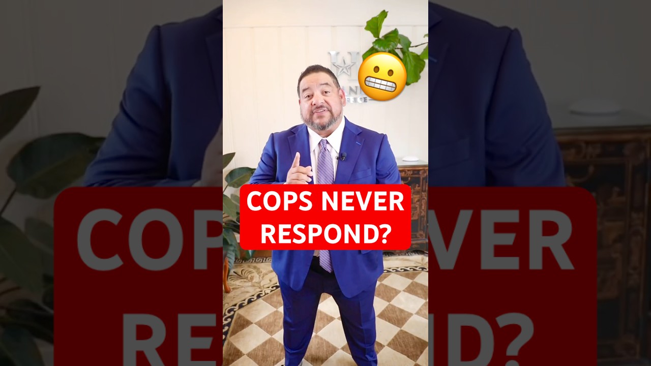What to Do If Police Don't Respond to Your Car Accident! 👮 #texas #viral #lawyer #tx #law #attorney