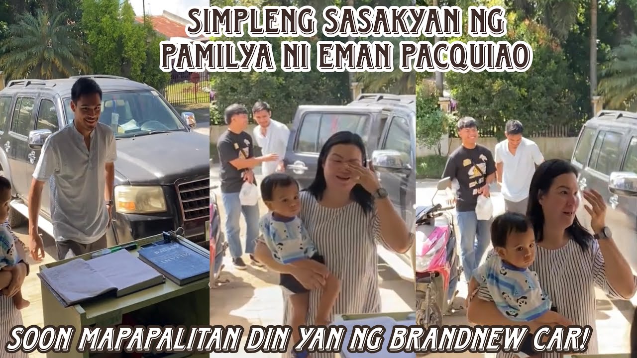 Simpleng sasakyan ni Eman Pacquiao gamit ng pamilya nila 💫 balik training na ulit sa North Cotabato