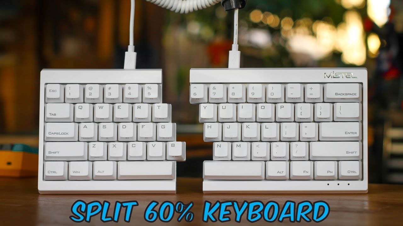 Mistel Barocco MD600 Split Ergonomic Mechanical Keyboard - Unboxing & Review