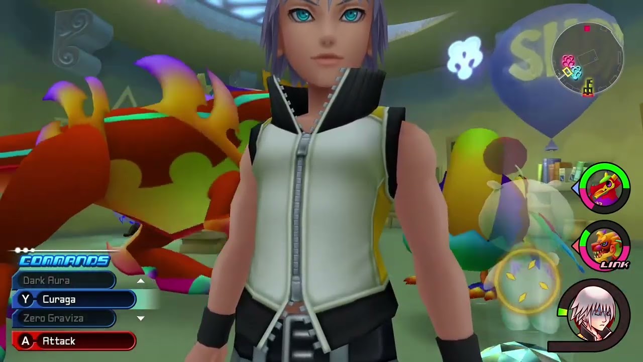 Tried to do the low hp noise from Kingdom Hearts but my dream eater ruined it