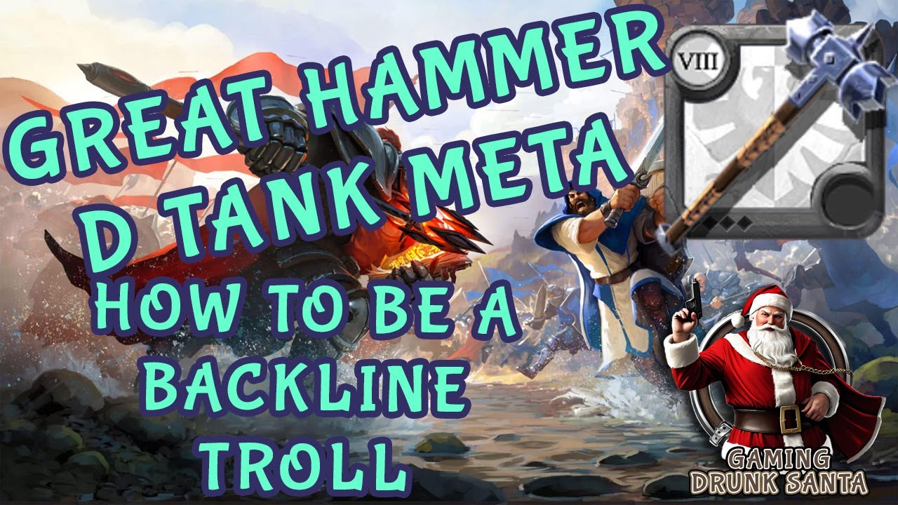 Great Hammer D Tank PVP... Best D Tank Meta of all time ... Against bunnies and frogs!