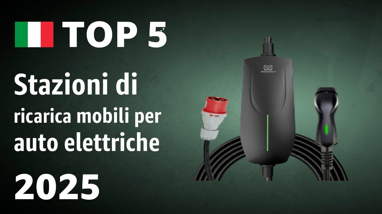 TOP—5. Migliori stazioni di ricarica mobili per auto elettriche 2025