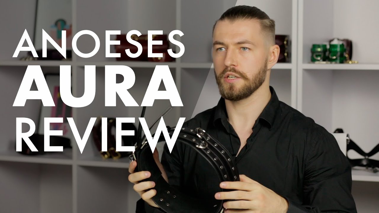 Anoeses review : Restraint set AURA (black leather)