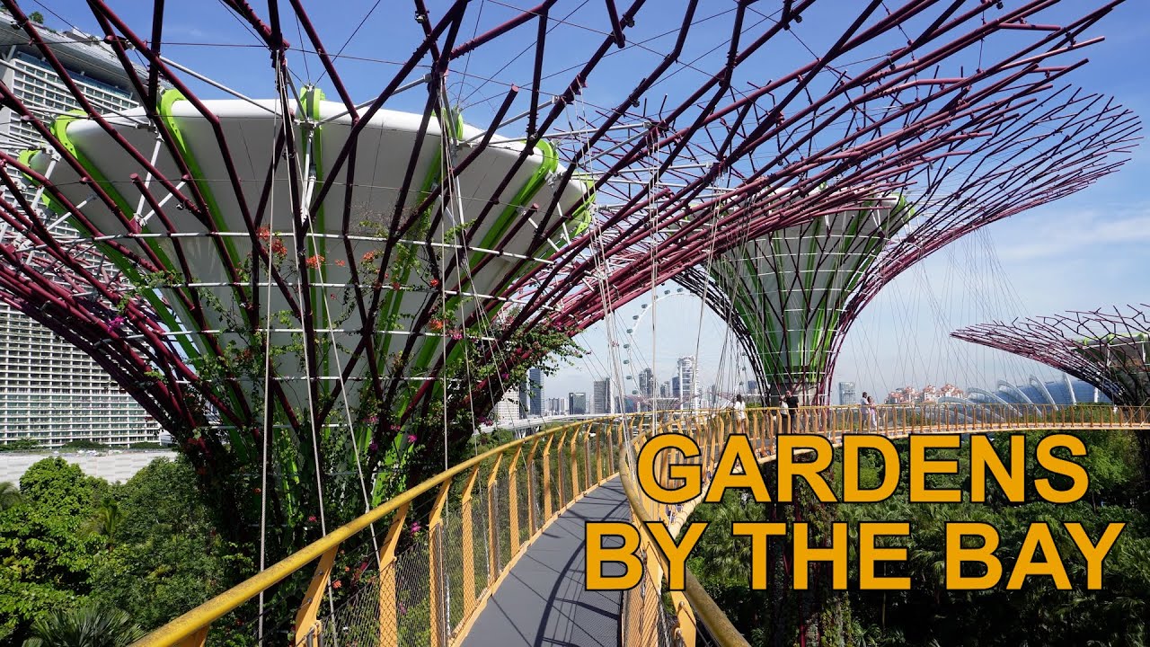 Gardens by the Bay, Singapur 🇸🇬 el jardín futurista más impresionante del mundo