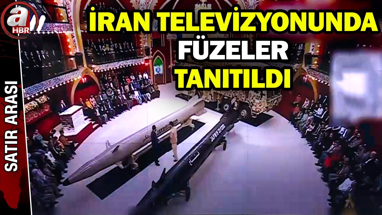 İran devlet televizyonunda füzeler tanıtıldı: ABD'ye biz iki kez tokat attık | A Haber