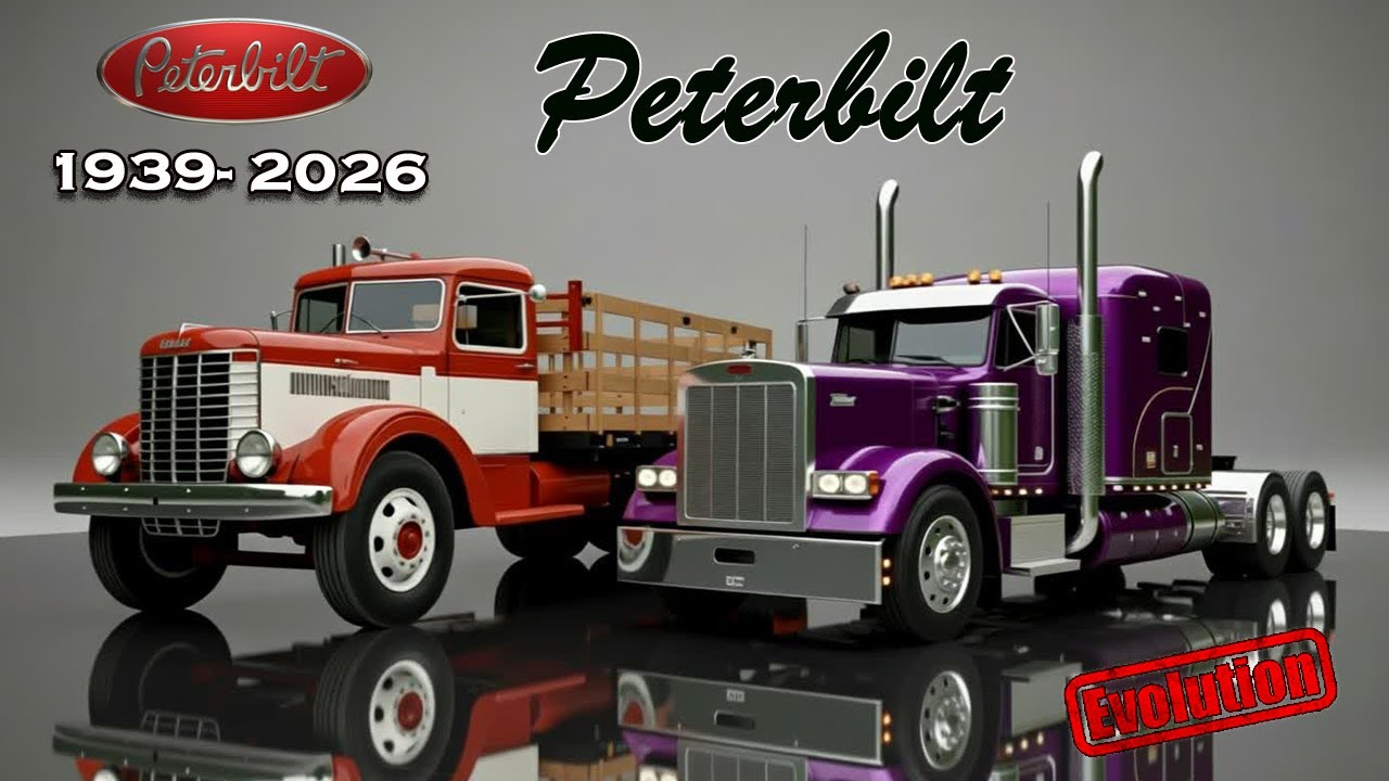 The Evolution of Peterbilt 1939–2026 From Classic to Future ! How Has the King of the Road Changed O