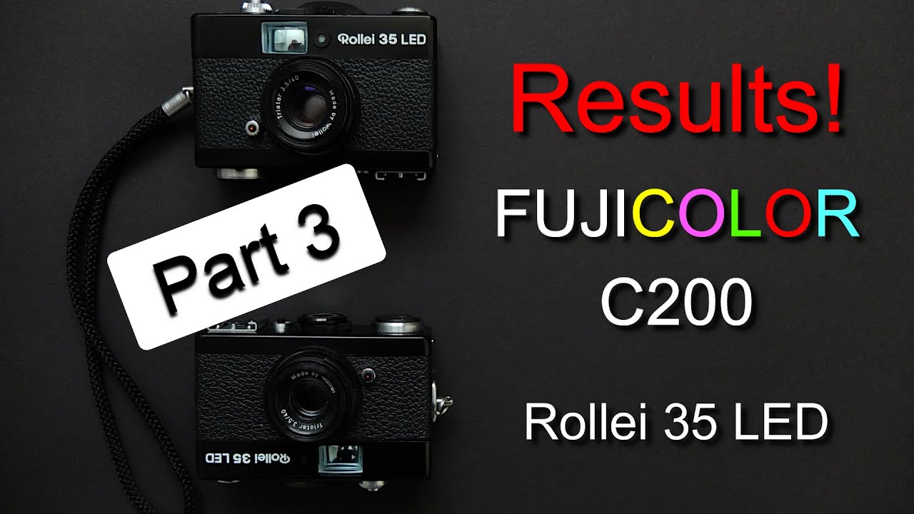 Rollei 35 LED with Fujicolor C200 RESULTS!