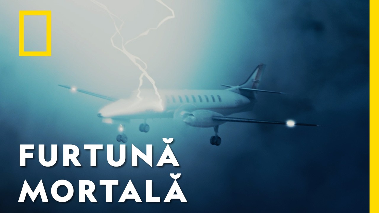 Avionul a fost distrus de fulger în câteva secunde! | Dezastre în aer