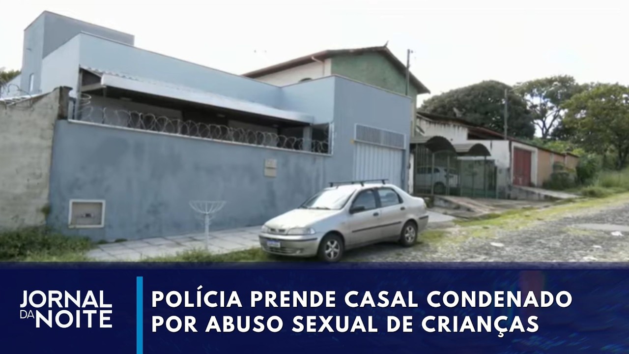 Polícia prende casal condenado por abuso sexual de crianças em orfanato