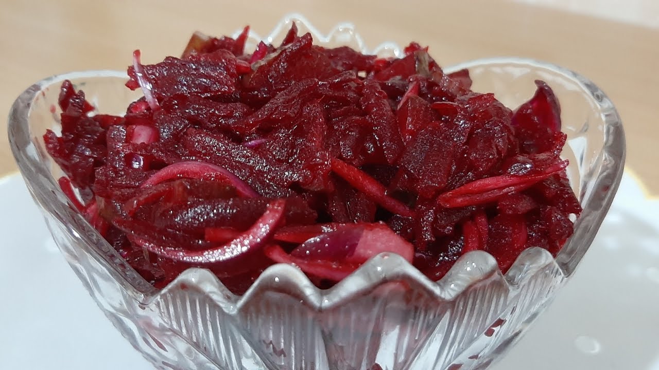 Salata de Sfecla Rosie🥗 O Reteta Sanatoasa si foarte Delicioasa😋