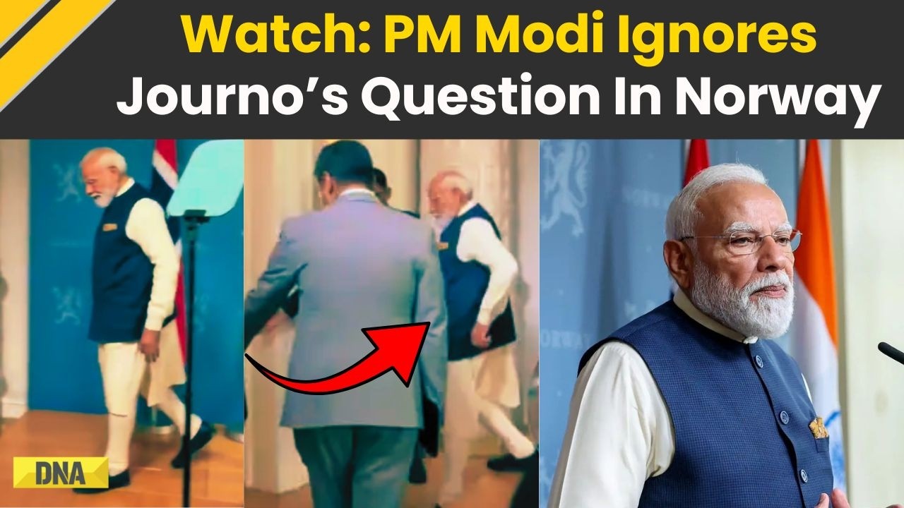 PM Modi In Norway: PM Modi Ignores Journalist Plea To Respond To Questions | PM Modi News