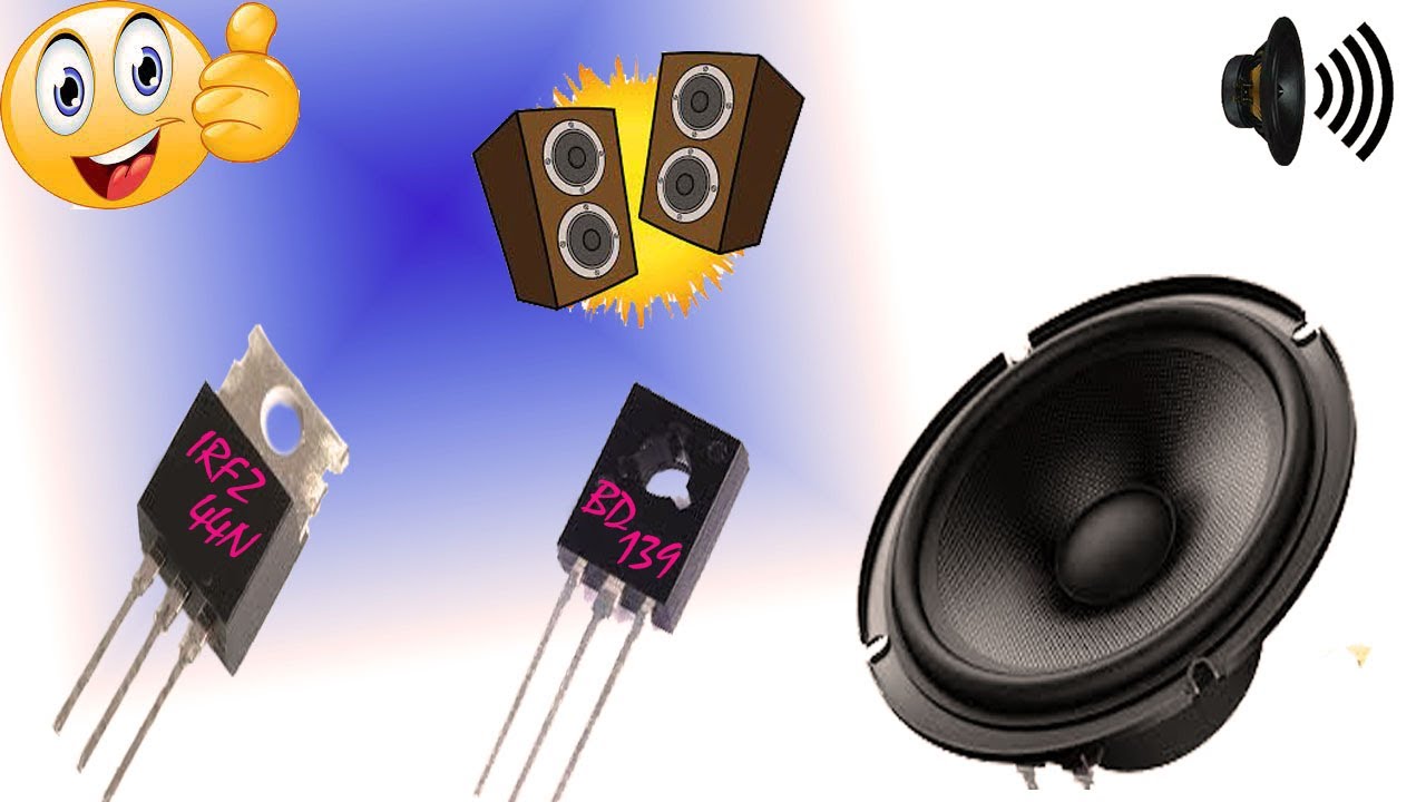 BD 139 Transistor Amplifier |HOW TO MAKE AMPLIFIER CIRCUIT USING IRFZ 44N & BD 139 TRANSISTORS