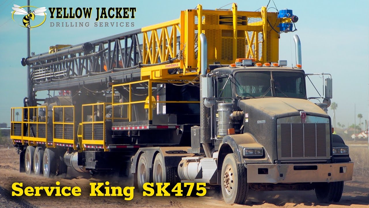 Yellow Jacket Drilling and the Service King SK475