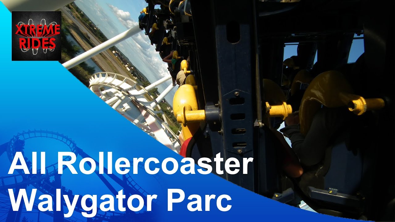 All Rollercoasters Walygatorparc, Metz France