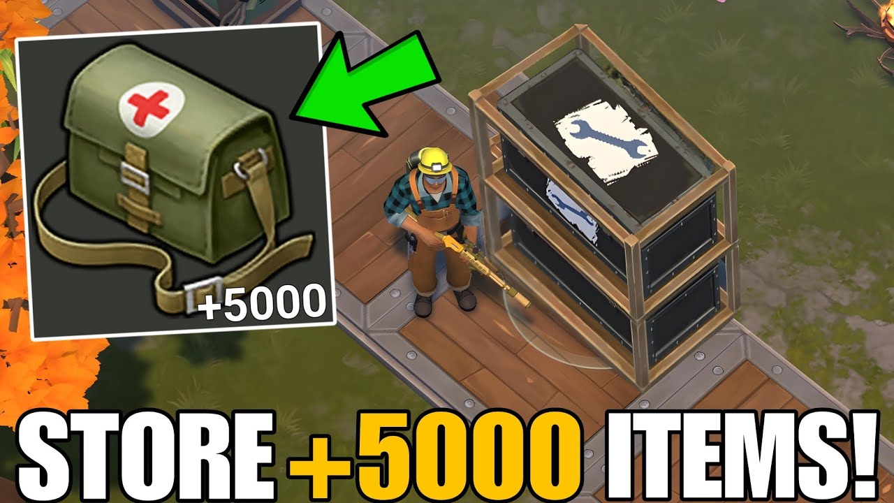 HOW TO STORE +5000 ITEMS IN ONE RACK?! BEST WAY TO UPGRADE YOUR RACKS! - Last Day on Earth: Survival