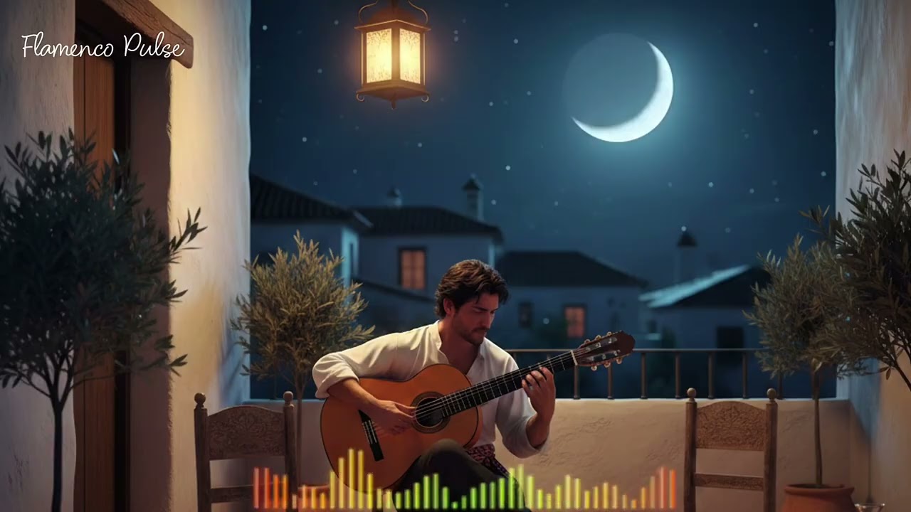 Relaxing Flamenco Guitar 🎸 | Chill Spanish Music for Stress Relief🌙✨